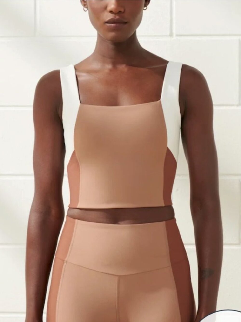 YPB Abercrombie & Fitch Color Block Workout Top XS